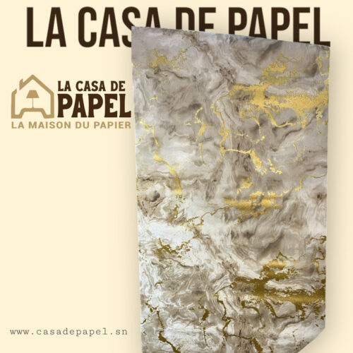 Papier peint imitation marbré