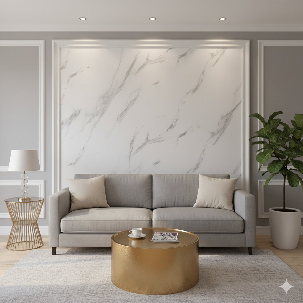 Ce papier peint (ou revêtement adhésif) présente un motif marbré classique et lumineux en blanc et gris.
autocollant 10m*0.60cm – Image 2