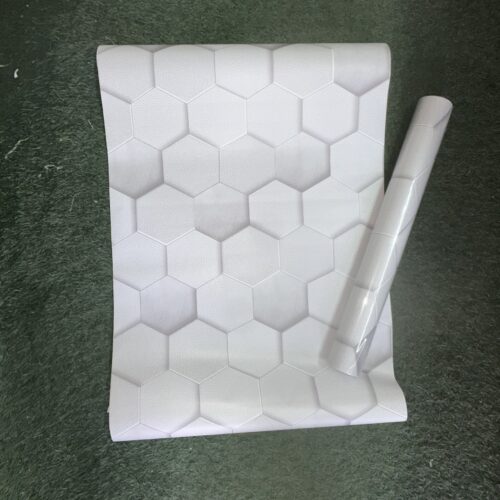 Papier Peint "Carrelage Hexagonal 3D Mat"
​ Papier Peint Intissé Effet Carrelage Hexagonal 3D – Blanc Mat Géométrique
autocollant 10m*0.45cm