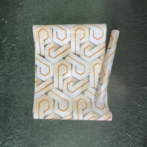 Papier Peint "Tressage Géométrique 3D Rétro-Chic"
​ Papier Peint Intissé Motif Tressé Géométrique 3D – Tons Beige Clair et Ocre
autocollant 10m*0.45cm